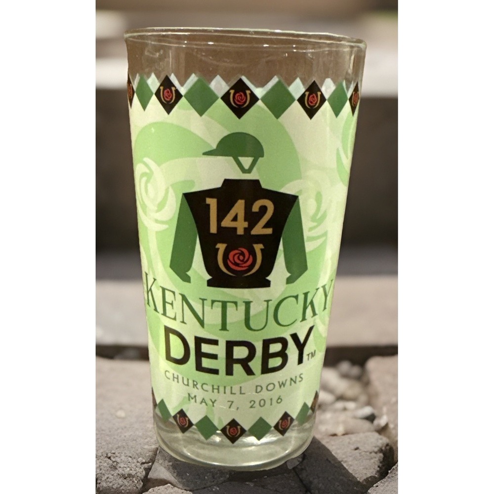 Kentucky Derby Mint Julep Collector Glass 2016 - Derby #142